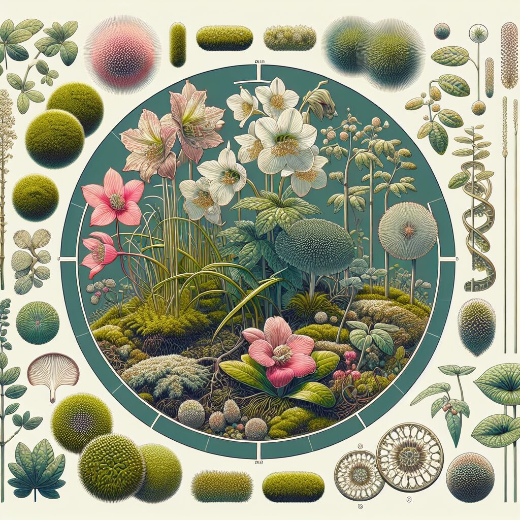 Rośliny – od mchów po kwiaty: budowa, funkcje i cykle życiowe