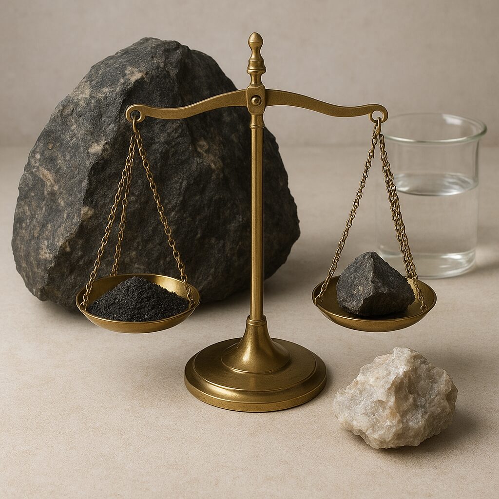 Czym jest gęstość minerału