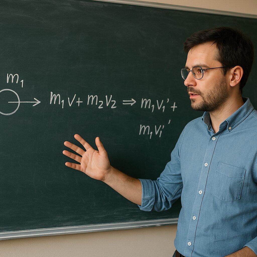 Czym jest zasada zachowania pędu