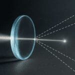 Czym jest ogniskowa soczewki