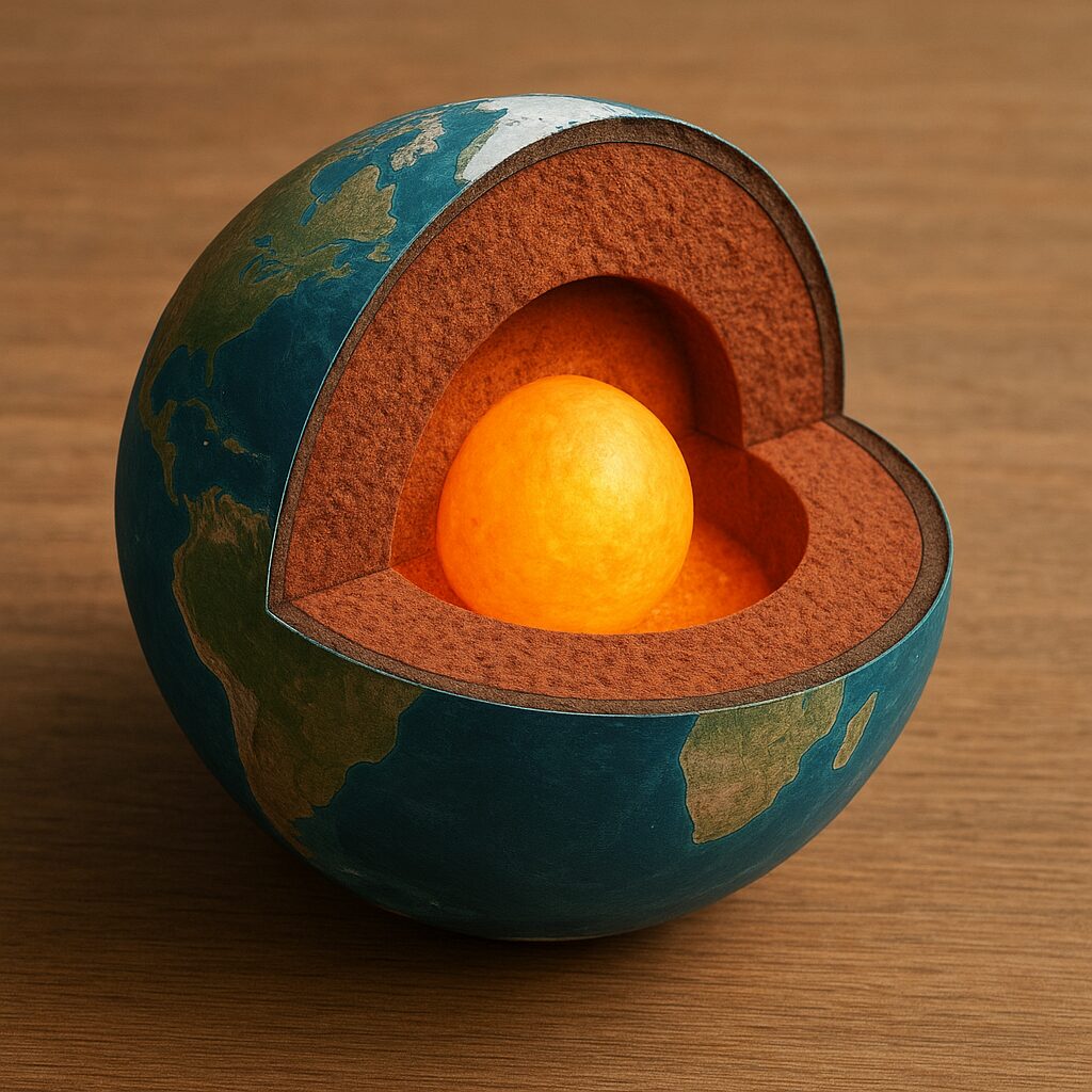 Czym jest model Ziemi warstwowy