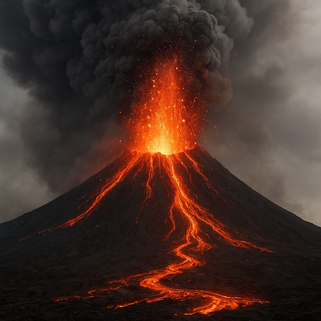 Czym jest erupcja wulkaniczna