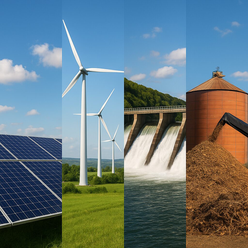 Jakie są rodzaje energii odnawialnej