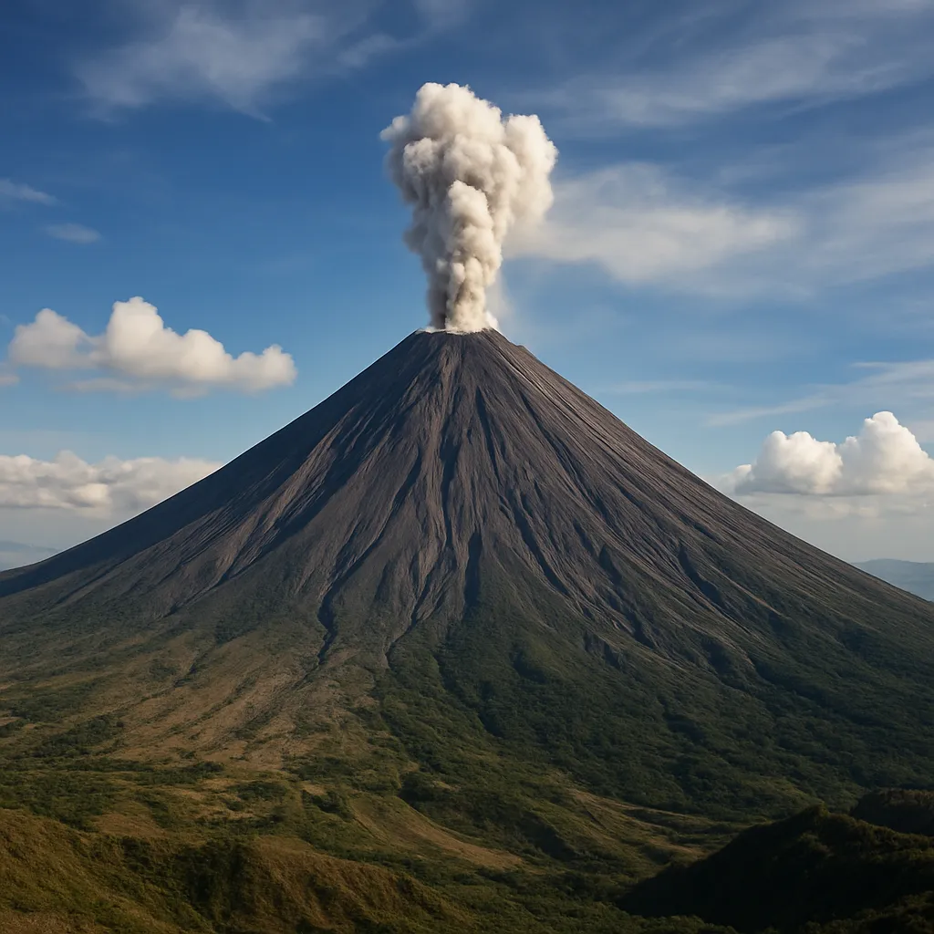 Czym jest wulkan stożkowy