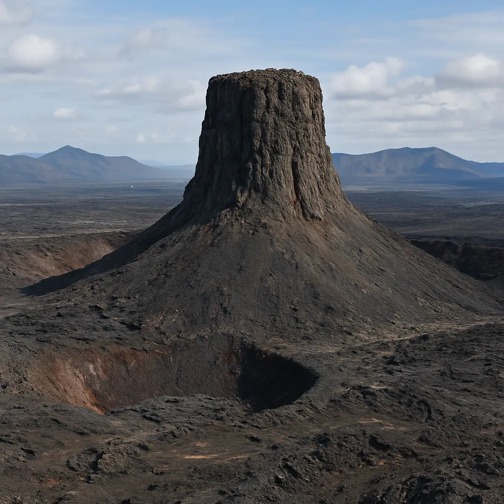 Czym jest komin wulkaniczny