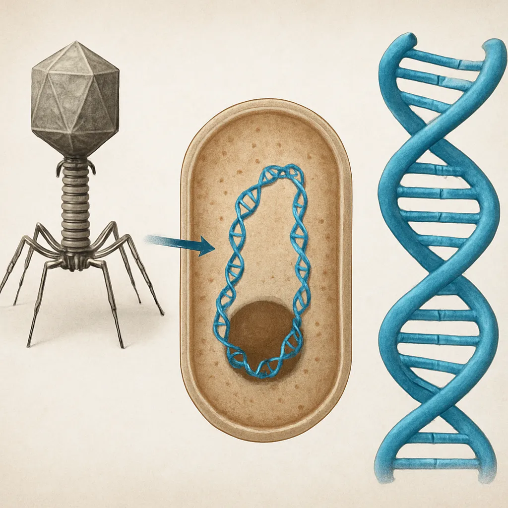 Czym jest transdukcja genetyczna