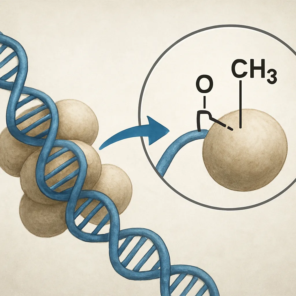Czym jest acetylacja histonów