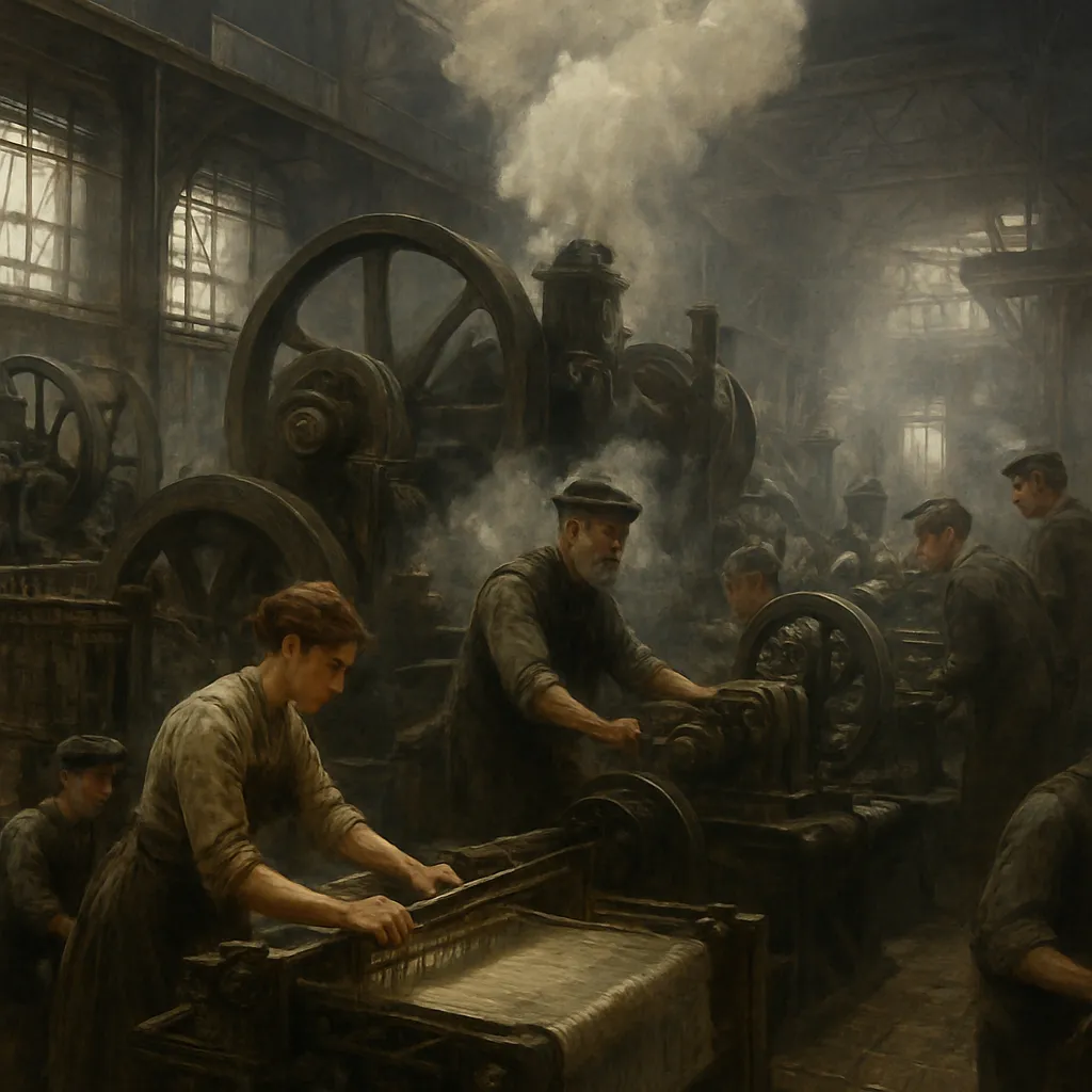 Czym była rewolucja przemysłowa